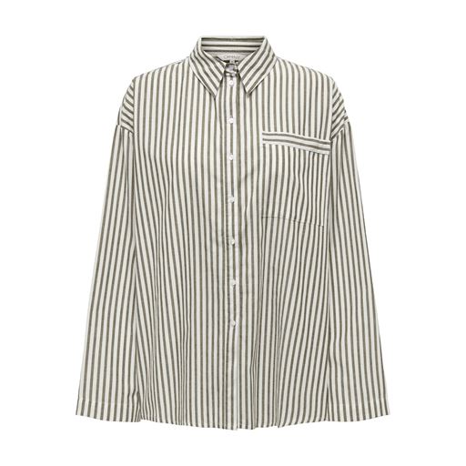 ONLY Saga Langærmet Skjorte, Silver Sage, XL