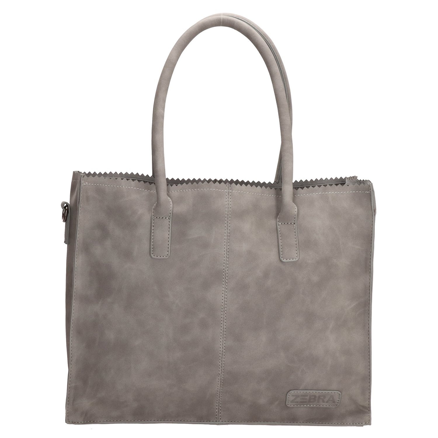 Zebra Trends Natural Bag Lisa Shopper middengrijs