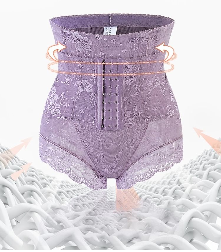 swnney - Hoge taille kanten corrigerende panty
