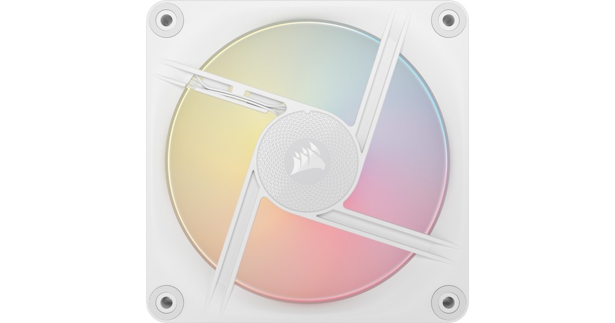 CorsairiCUE LINK LX120-R RGB Reverse case fan  (Wit, 120 x 120 x 25 mm, PWM)