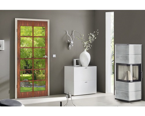 Vliesbehang 19526 Deurbehang 2-delige set 90 x 200 cm