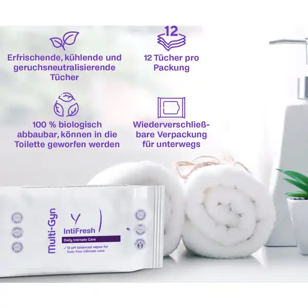 IntiFresh Feuchttücher