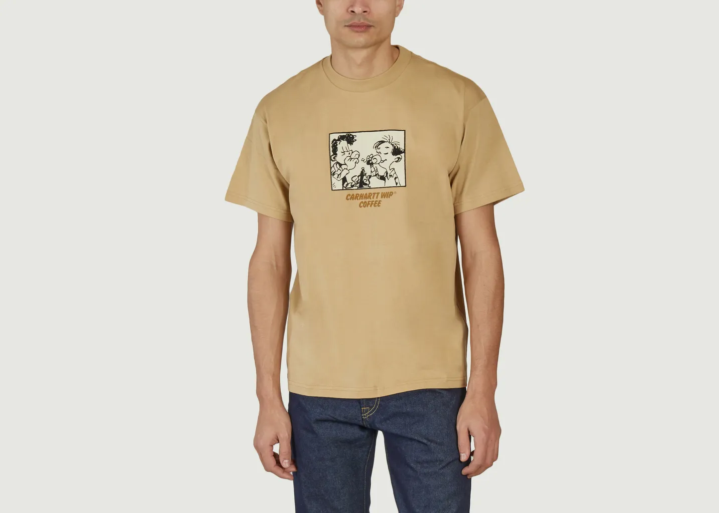 T-shirt Carhartt Wip Coffee Carhartt WIP