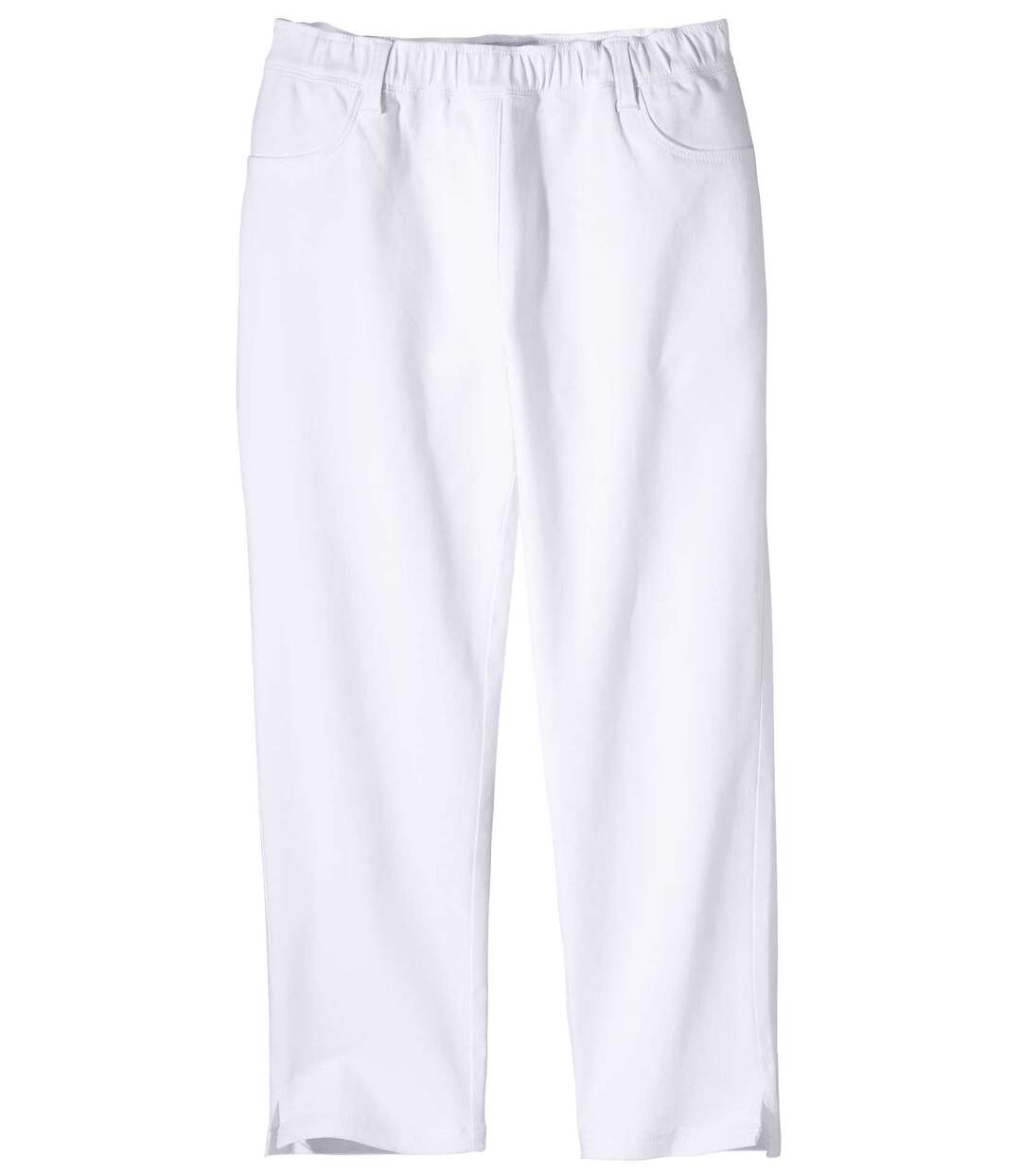 Pantalon 7/8e en Coton Stretch