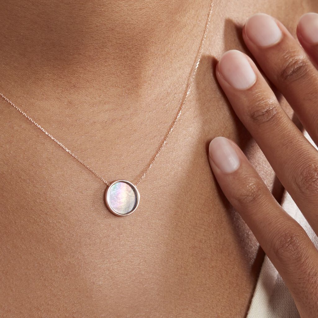 Collier Joana Or Rose Nacre
