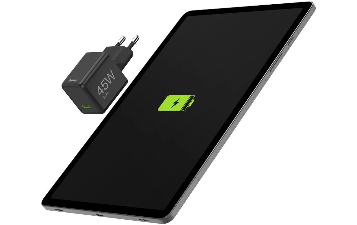 USB-Wandladegerät Gan charger USB-C 45 W SchwarzSuper-Mini-GaN-Ladegerät USB-C