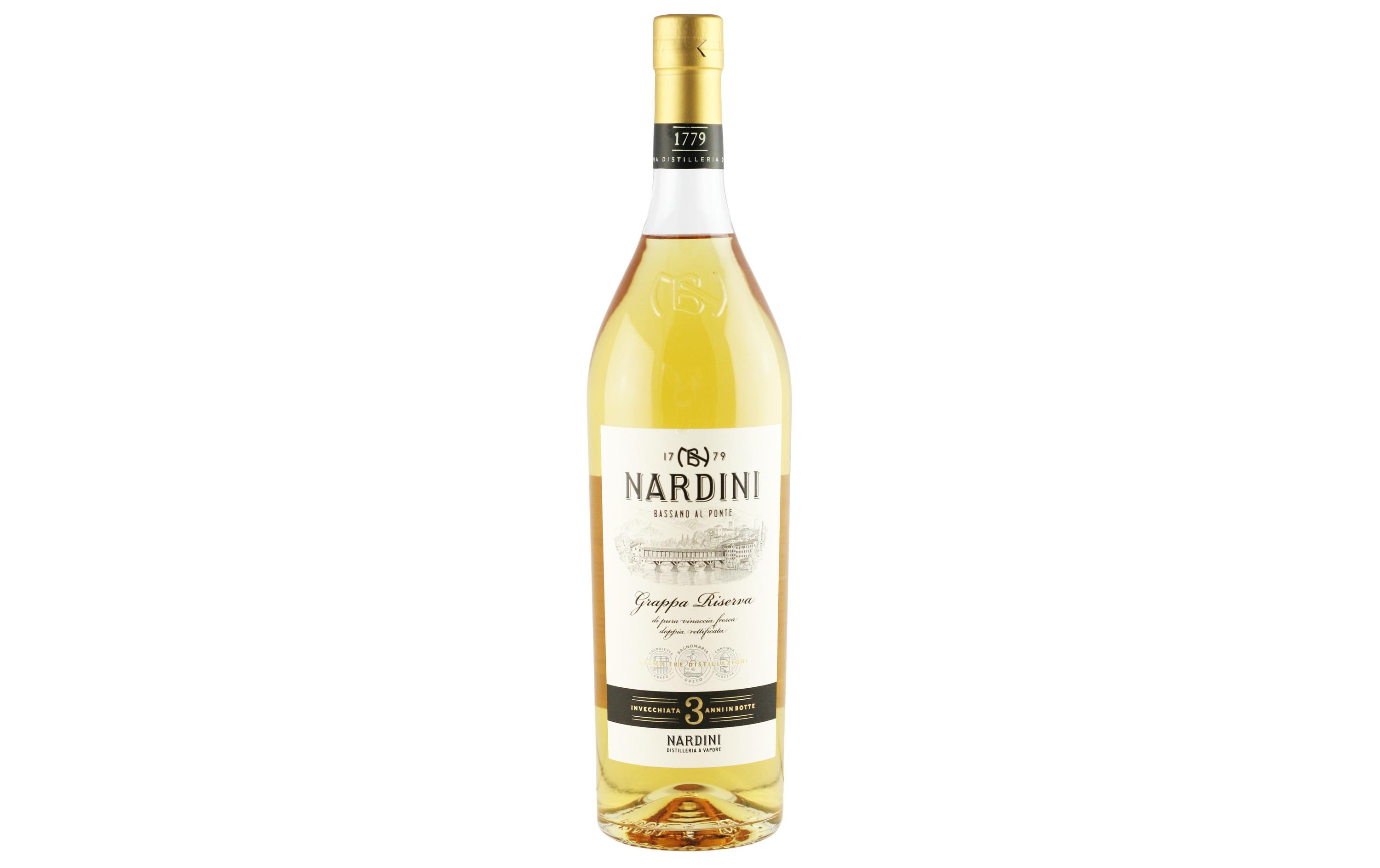 Grappa Riserva 1 lHochprozentiges Trauben-Destillat aus Italien