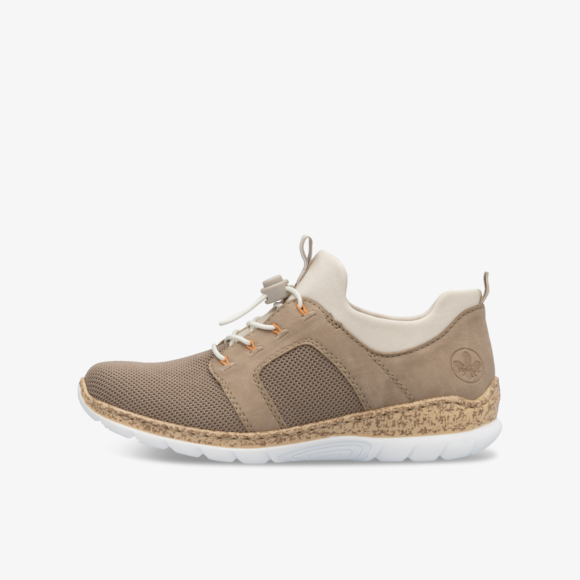 rieker Damen Halbschuhe beige