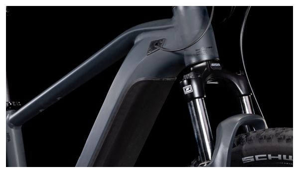 VTT Électrique Semi-Rigide Cube Reaction Hybrid Performance 500 Shimano Cues 9V 500 Wh 27.5'' Noir Night 2025