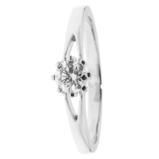 Brillant-Ring, feines Weiß, 0,50 ct, Gold 585 poliert