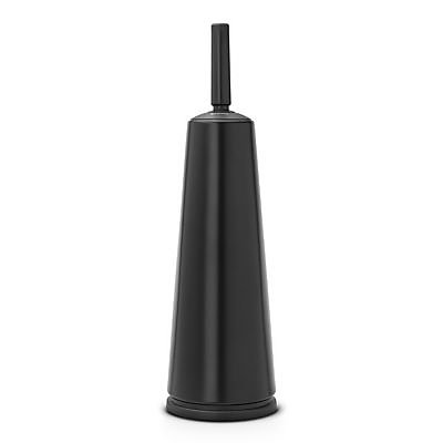 Brosse WC et support Brabantia ReNew en métal coloris noir mat