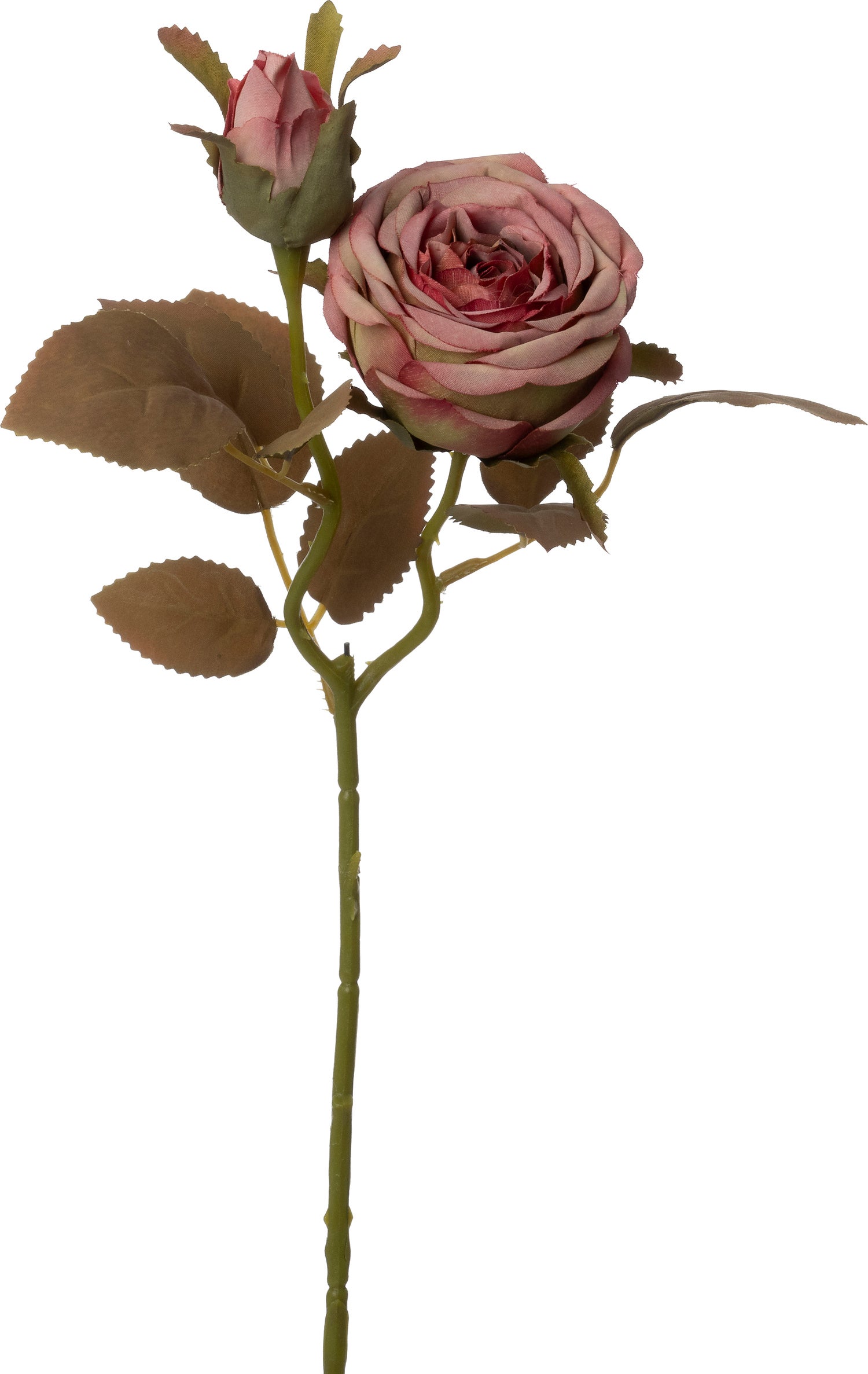 Intratuin kunstbloem Roos rood 46 cm