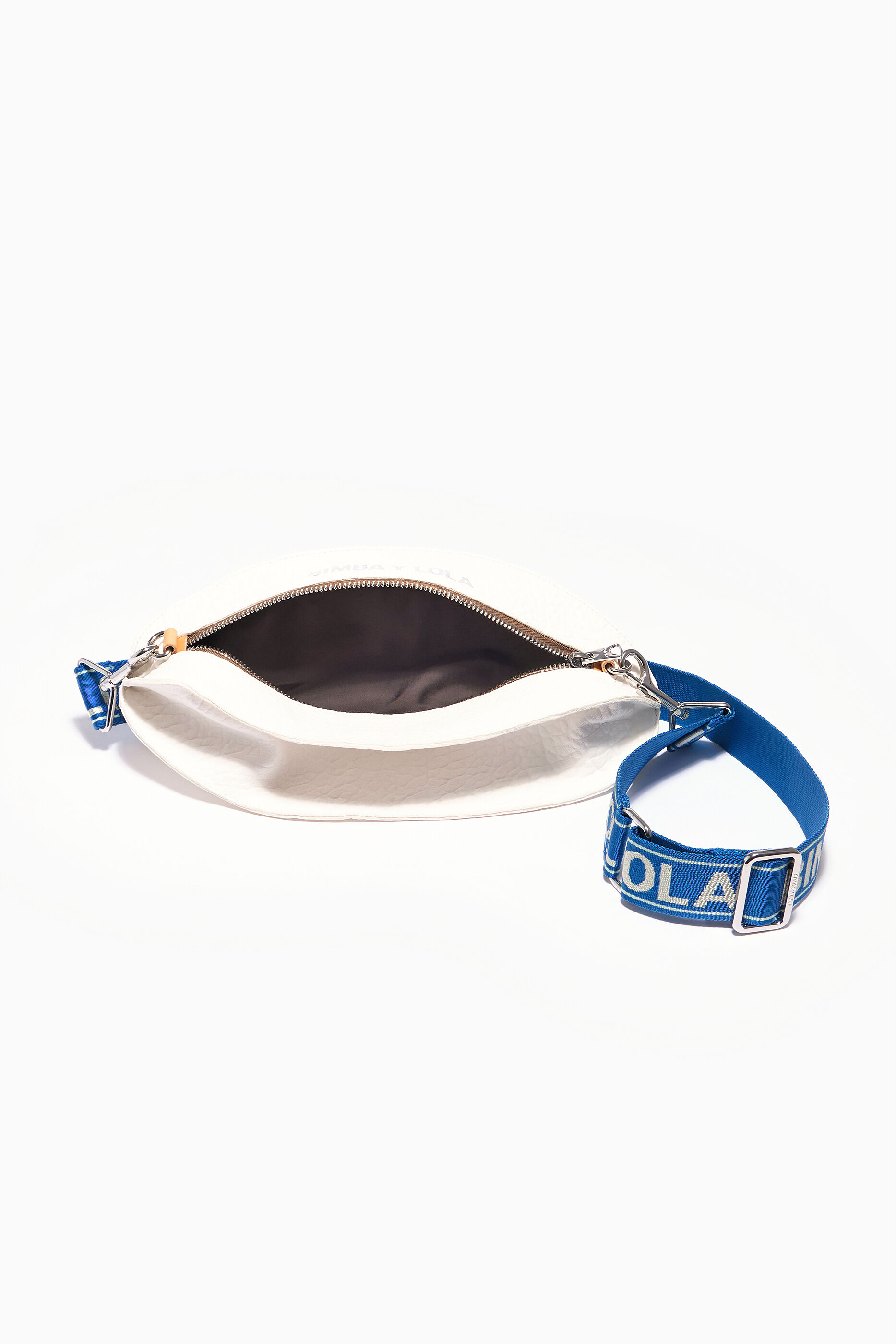 Bolsa Ball Bag tamanho G em couro branco