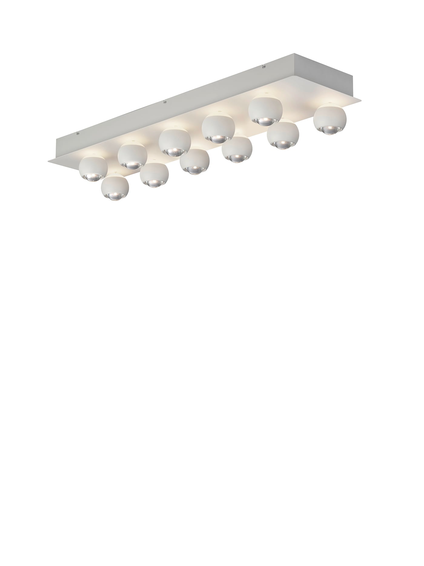 Musterring LED Balkenpendel MR CANNON 11-flg weiß