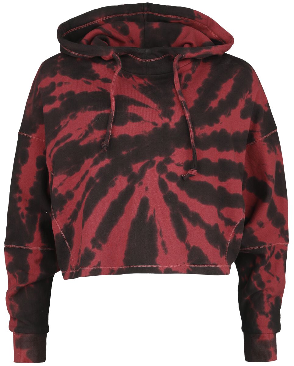 Sweat à capuche court tie-dye | RED by EMP Sweat-shirt à capuche