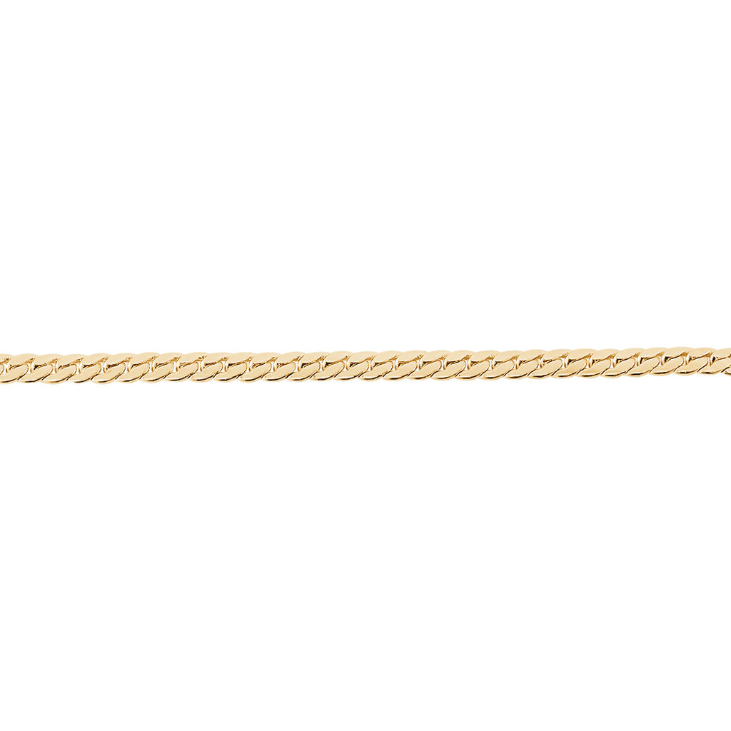 Bracelet Messaline Plaqué Or Jaune