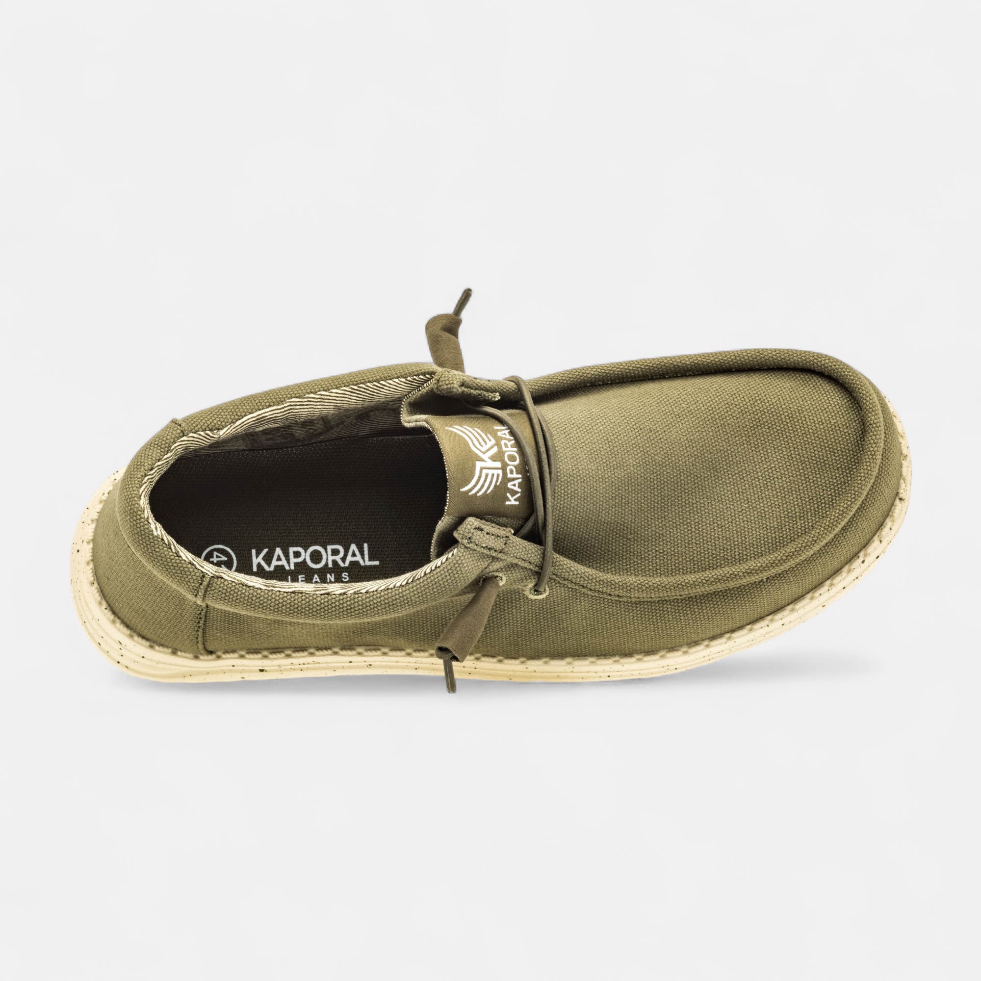 Chaussures en toile Homme kaki