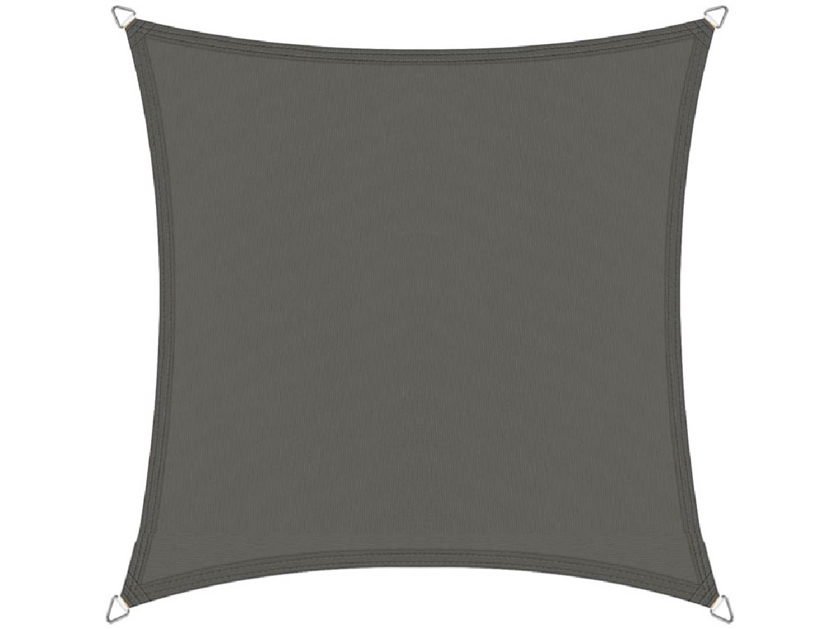 Buitenkado 2.5x2.5 antraciet waterdicht schaduwdoek vierkant