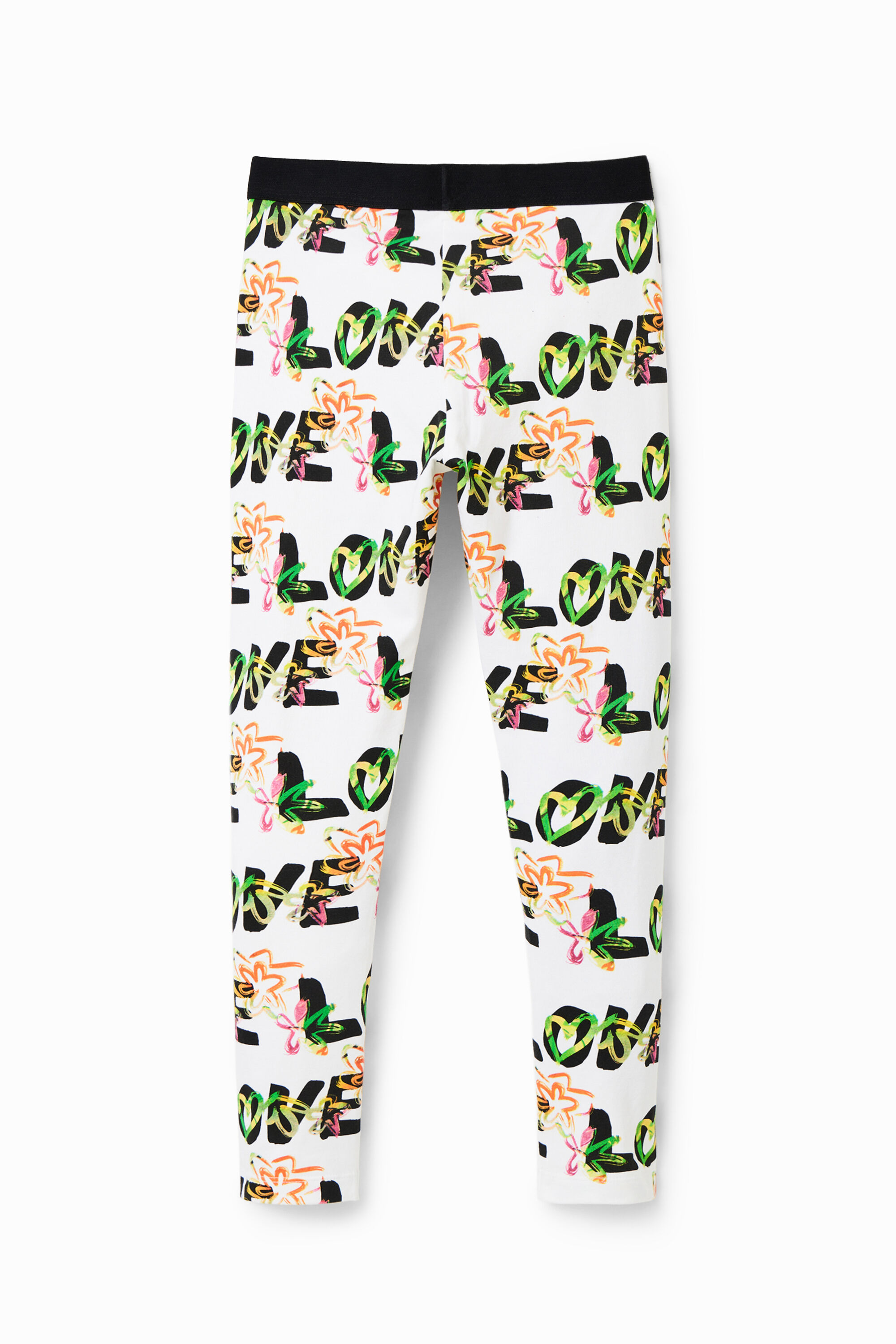 Legging fleurs Love