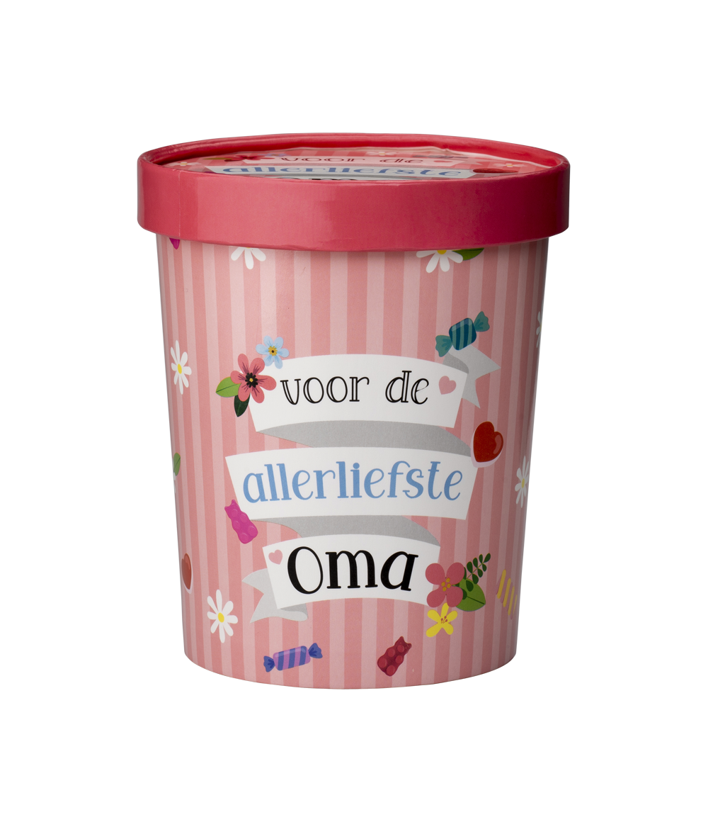 Snoepbakje Oma 12cm