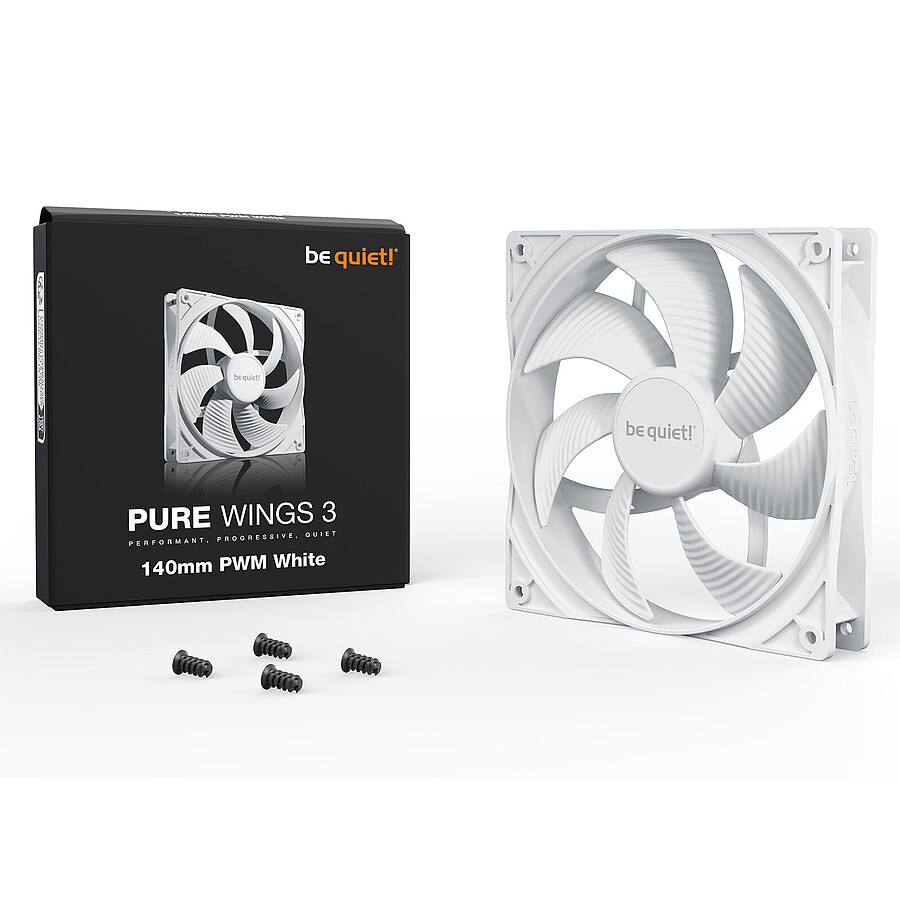 be quiet! Pure Wings 3 140 mm - Blanc