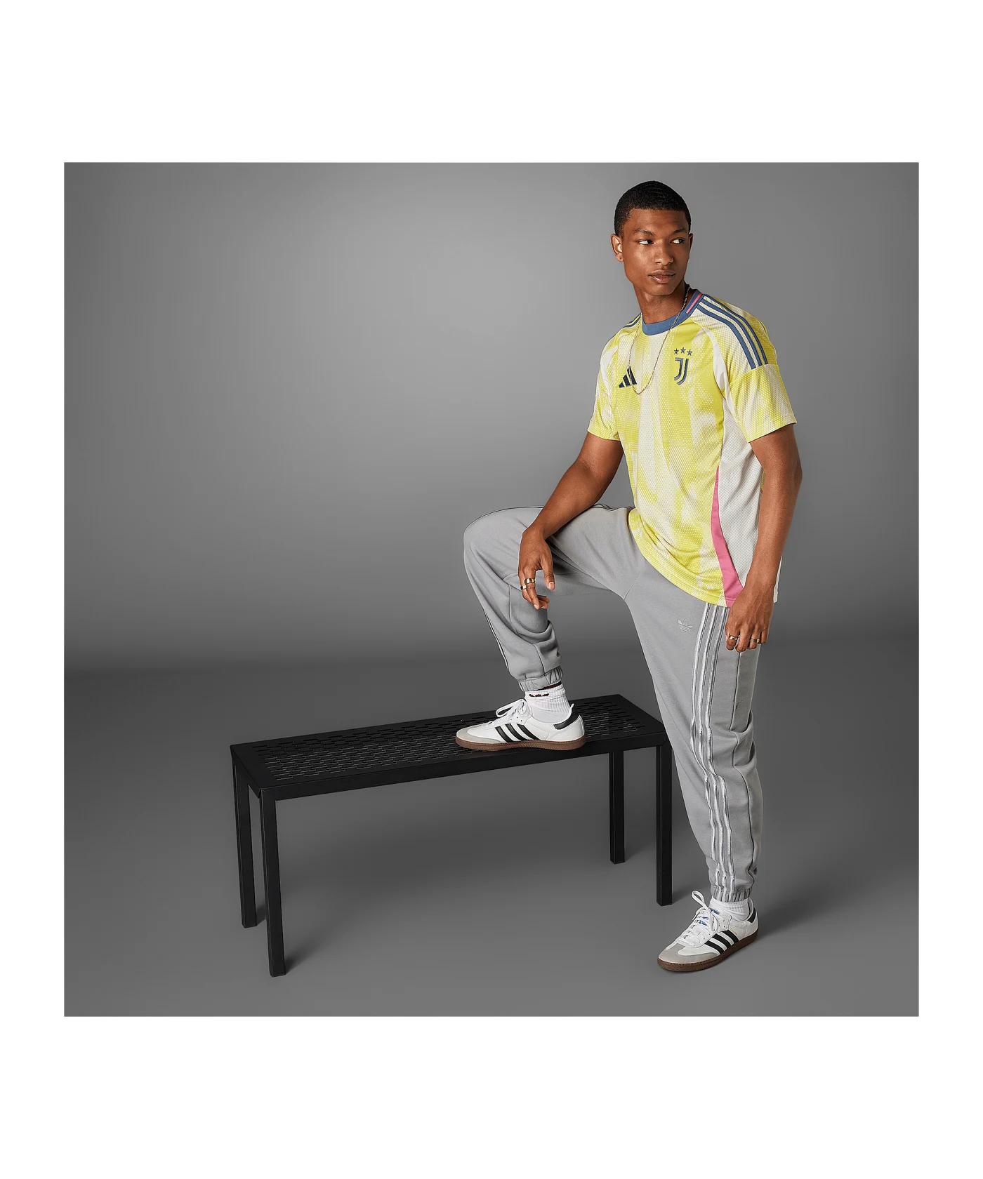 adidas Juventus Turin Trikot Away 2024/2025 Gelb
