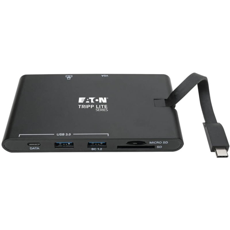 Tripp Lite U442-DOCK3-B station d'accueil Avec fil USB 3.2 Gen 2 (3.1 Gen 2) Type-C Noir