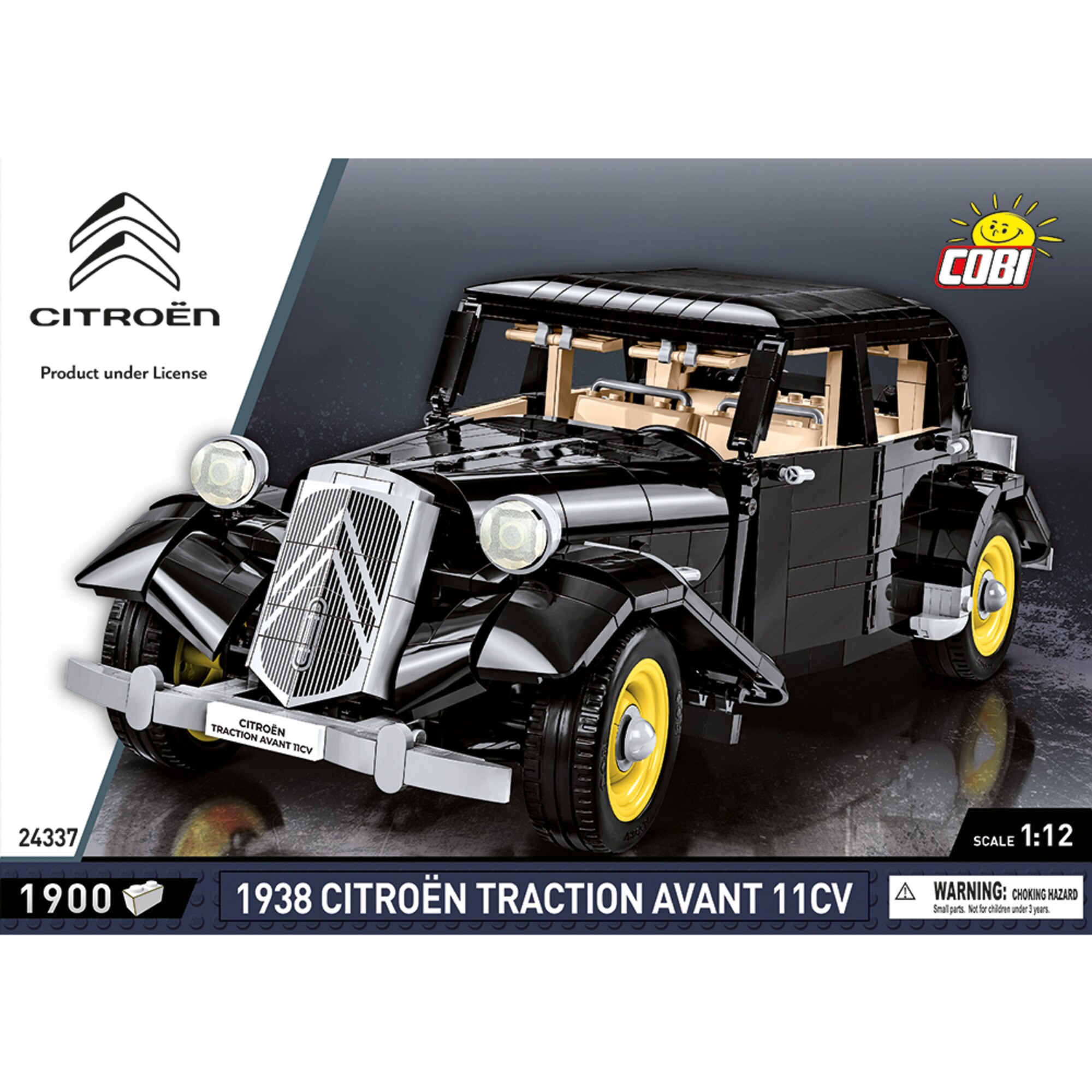 COBI Konstruktionsspielzeug Citroen Traction Avant 11CV 1938