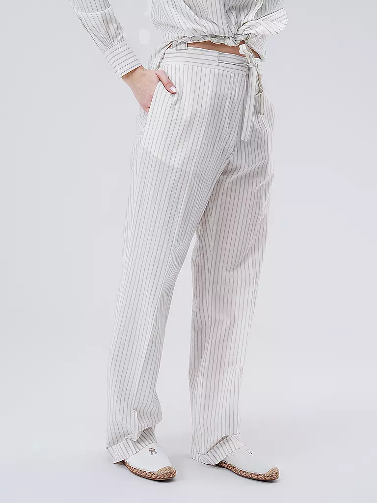 OFFICINE GENERALE Marlenehose MIRANDA beige