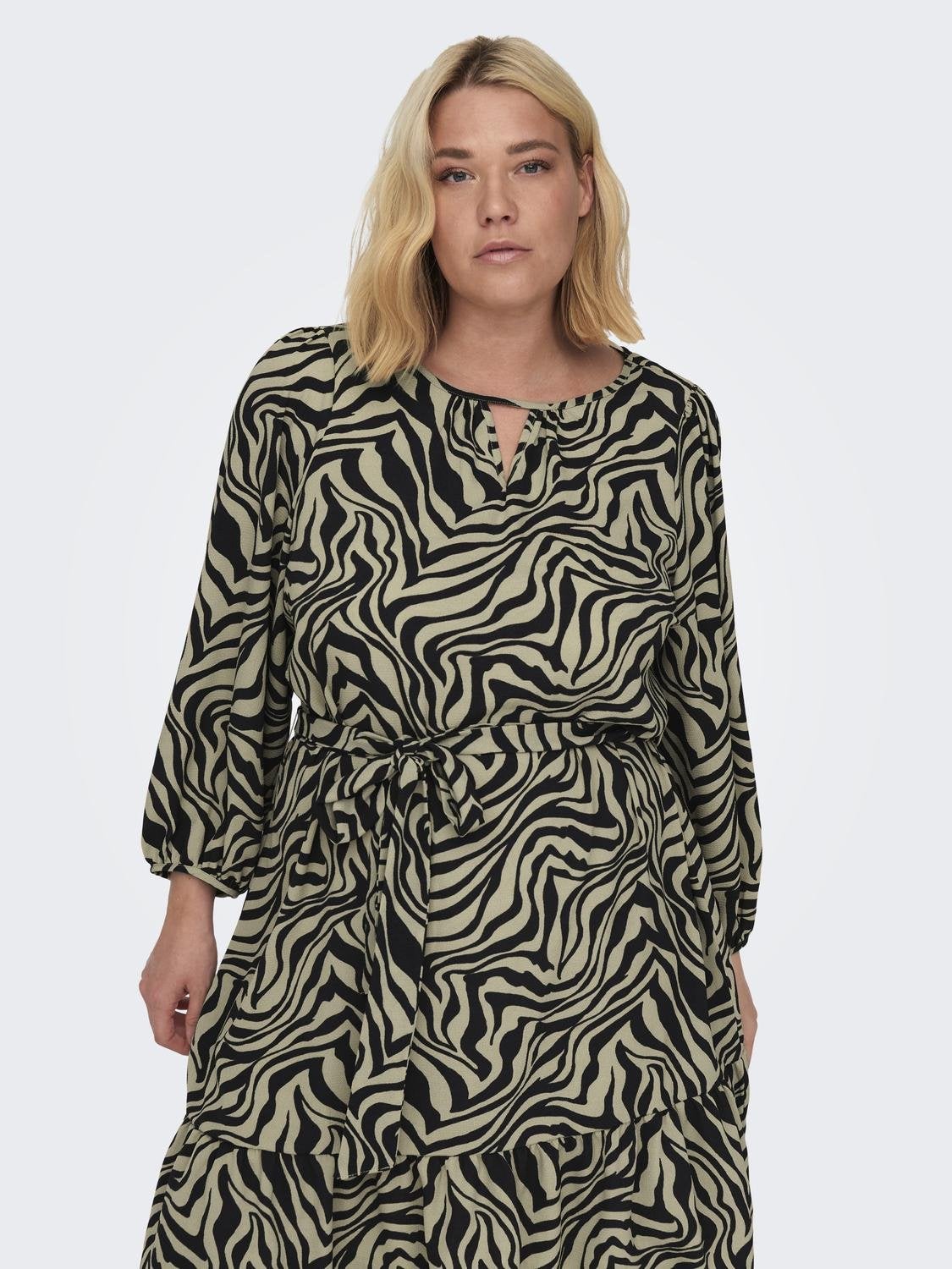 CARNOVA Kurzes Kleid Trench Coat