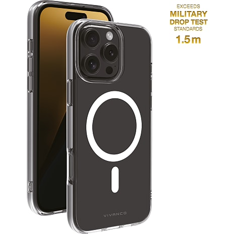 Vivanco iPhone 16 Pro Max cover - transparent