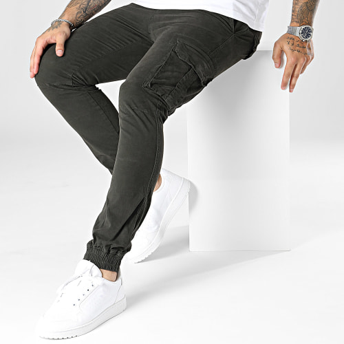 Pantalon Cargo Gris Anthracite