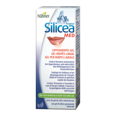 HUEBNER Silicea Lippenherpes-Gel Gel Tb 2 g