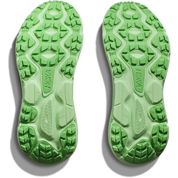Chaussure trail HOKA ONE ONE CHALLENGER 7 W OCEAN MIST / LIME GLOW