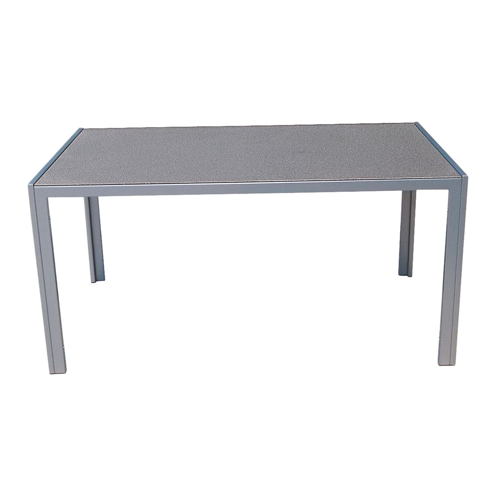 7er-Set Sitzgruppe GRACE - grau - Aluminium