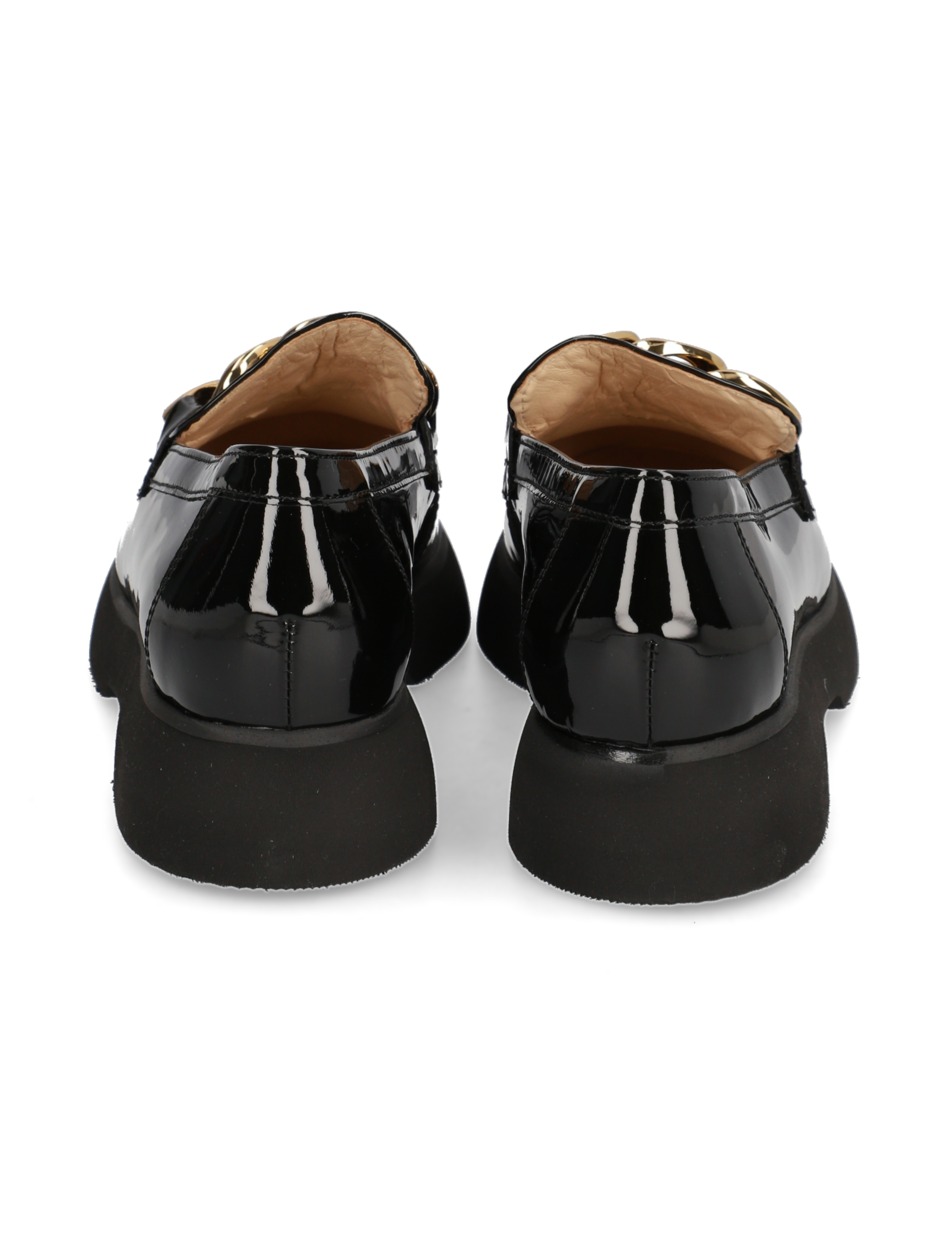 Lackleder Slipper klassisch