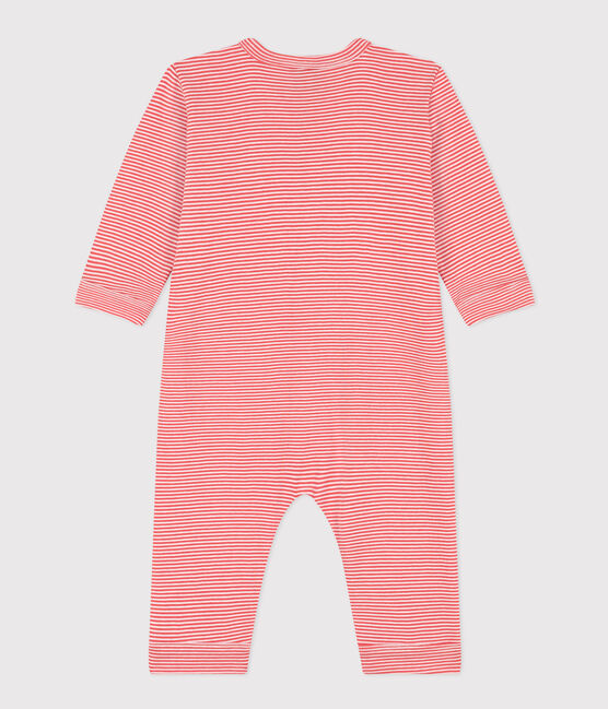 Pyjama bébé sans pieds milleraies en coton