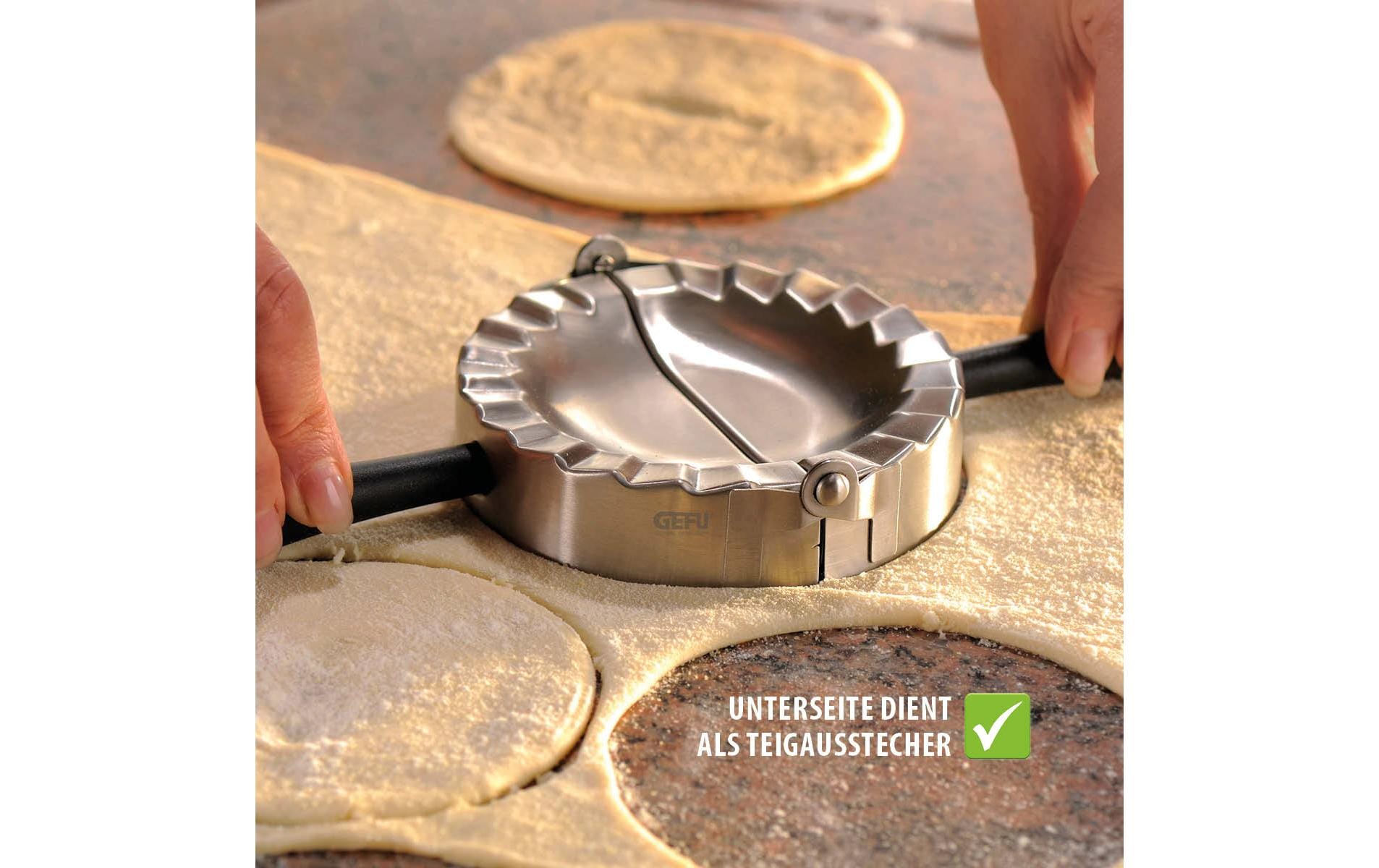 Ravioli- und Teigtaschenformer Ravenna EdelstahlAusstecher für Ravioli