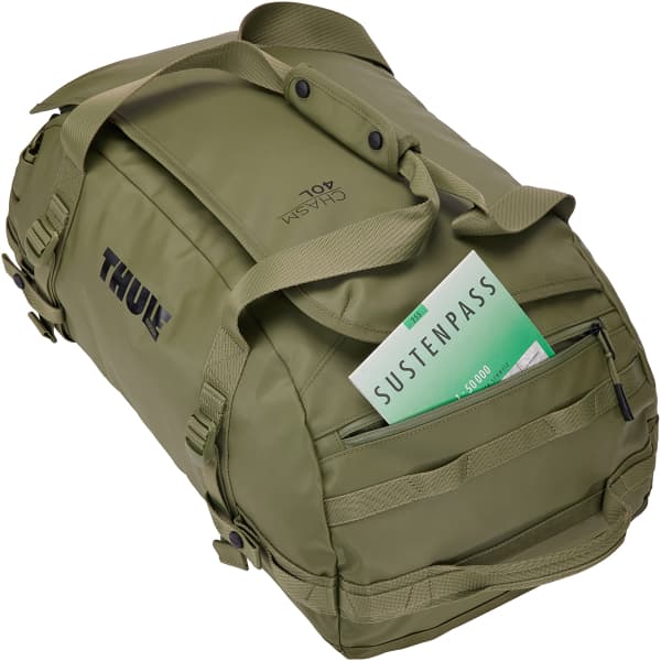 Duffel THULE CHASM 40L DUFFEL BAG OLIVINE