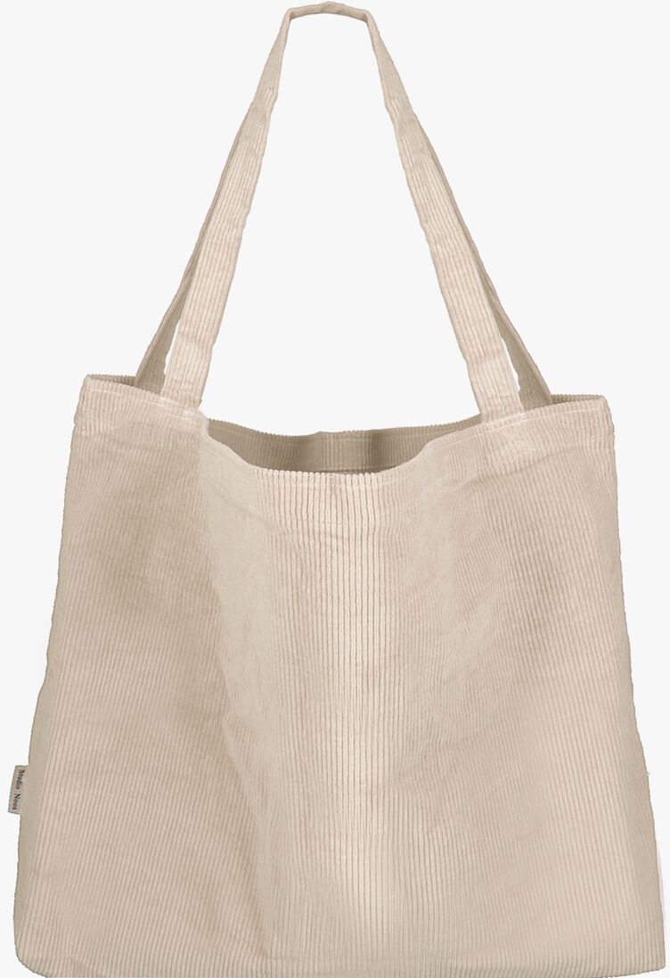 STUDIO NOOS witte studio noos shopper rib mom-bag
