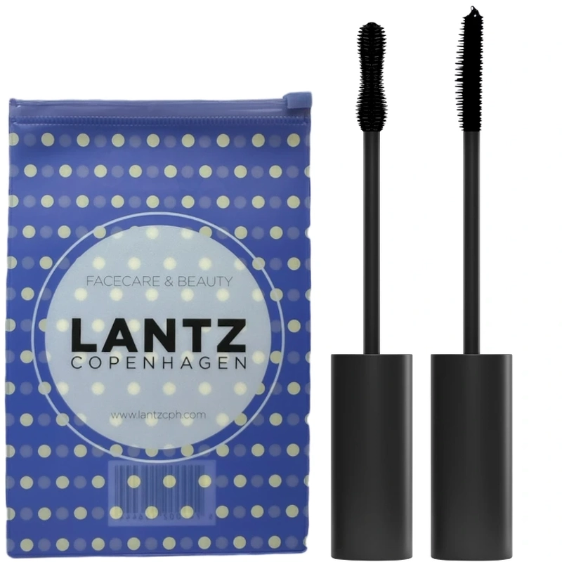 Lantz Cph Lenght + Drama Mascara 2 x 7 ml - Black