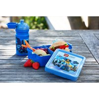 Boîte à goûter LUNCH BOX CITY, bleu