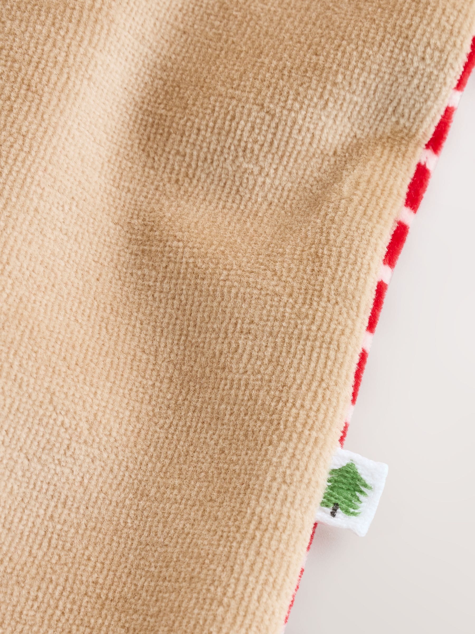 Bruine pudding - Baby kerst verkleed pyjama (0mnd -2jr)