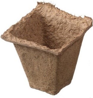 Intratuin kweekpot vierkant 8 x 8 cm 16 stuks