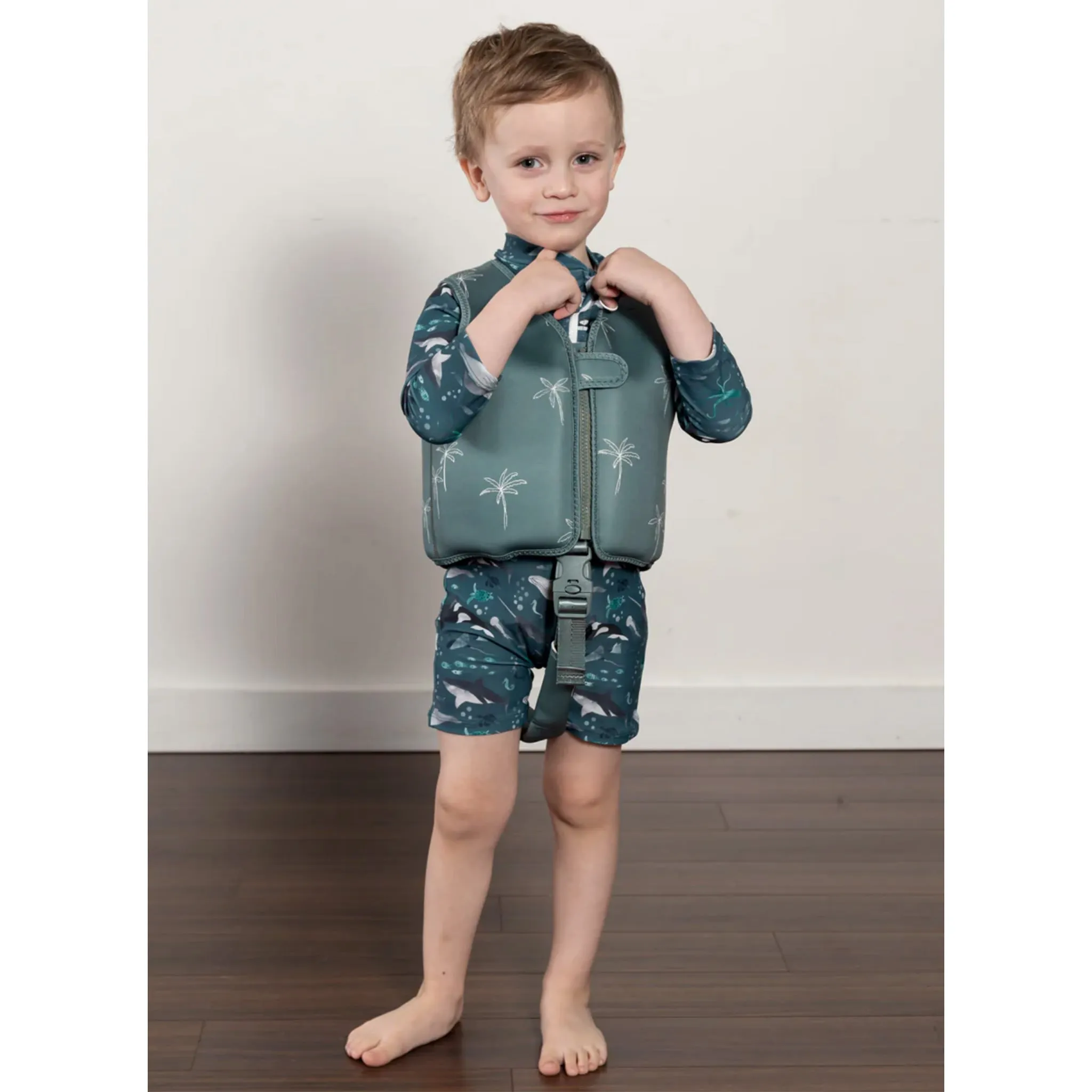 Current Tyed Maillot UV Baleine 2-5ans
