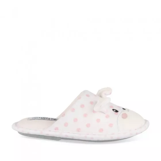 Chaussons chien BLANC LOVELY SKULL