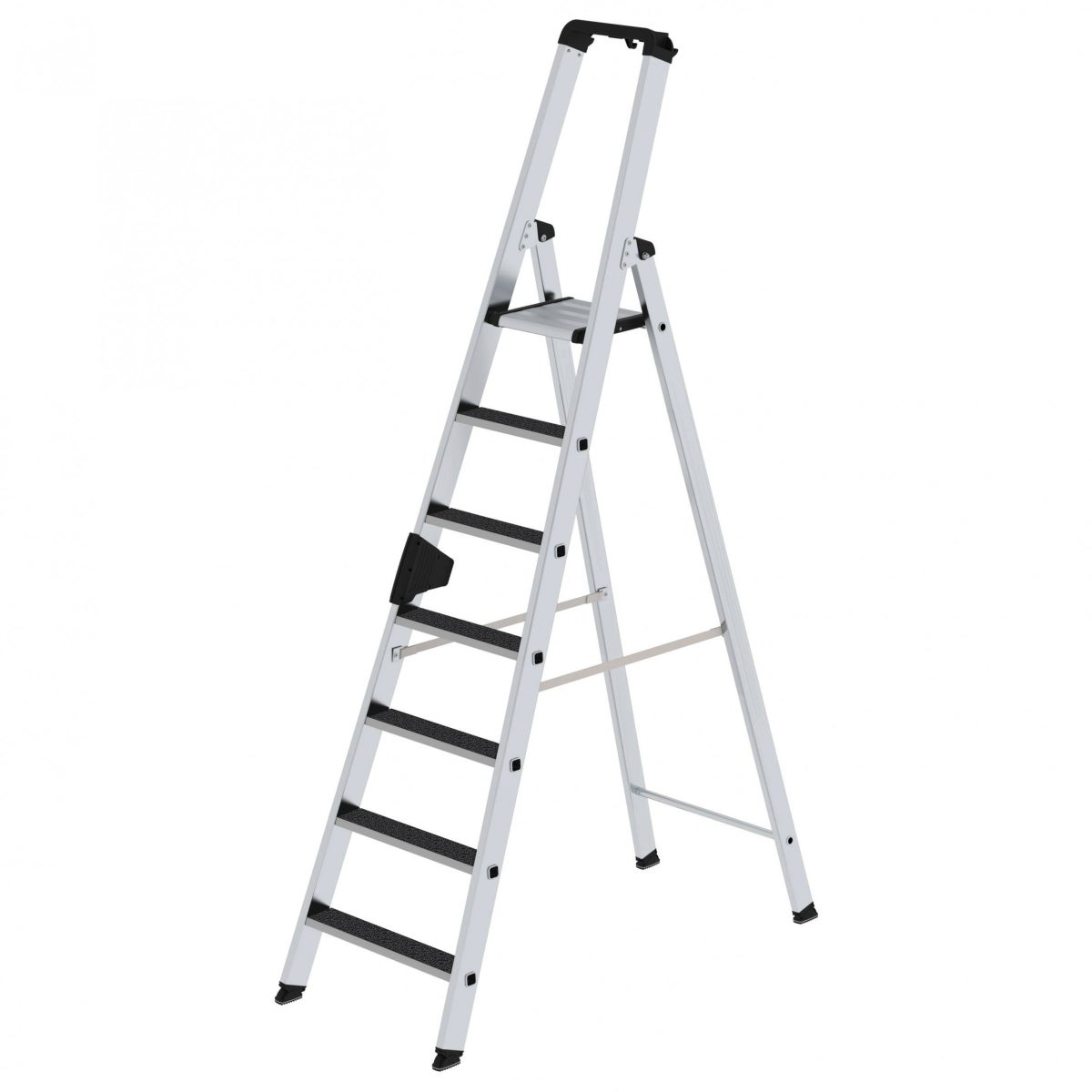 MUNK trapladder met clip-trede R13, 7 treden