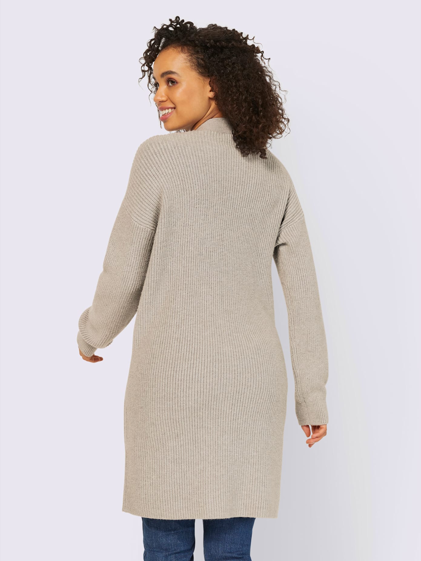 Veste en tricot 2 poches plaquées