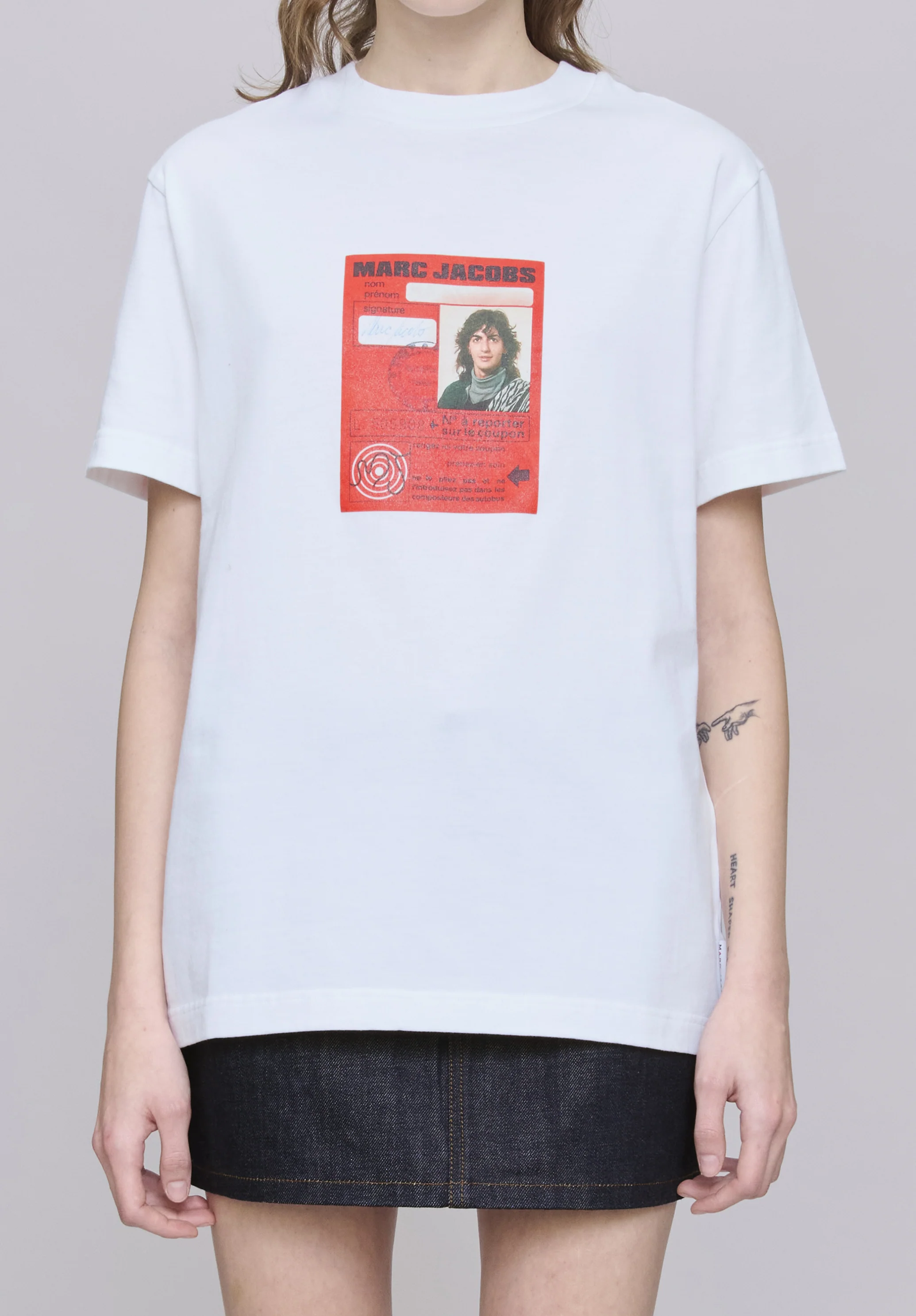 A.P.C. x Marc Jacobs. The Carte Orange T-Shirt - Blanc