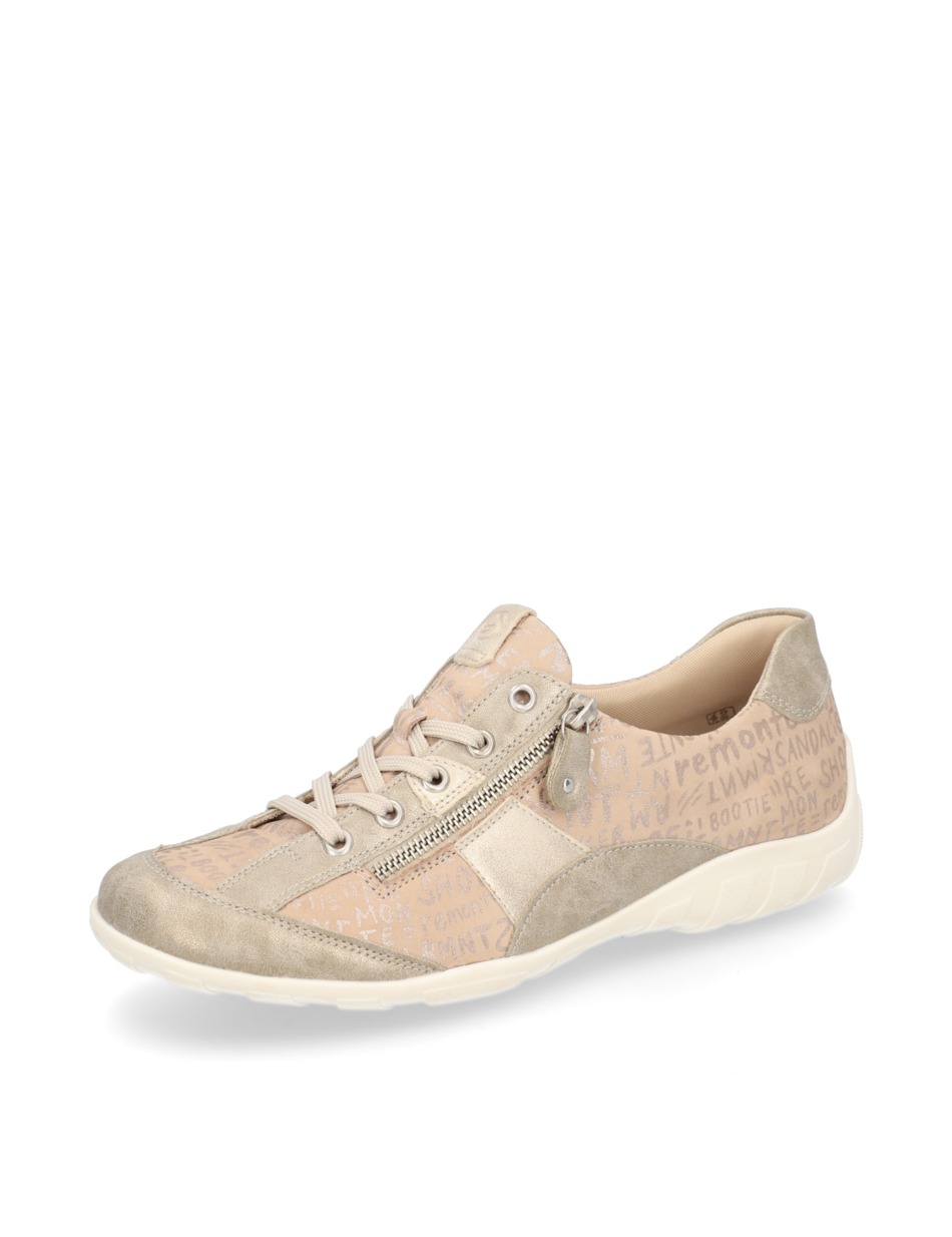 Lederkombination Sneaker